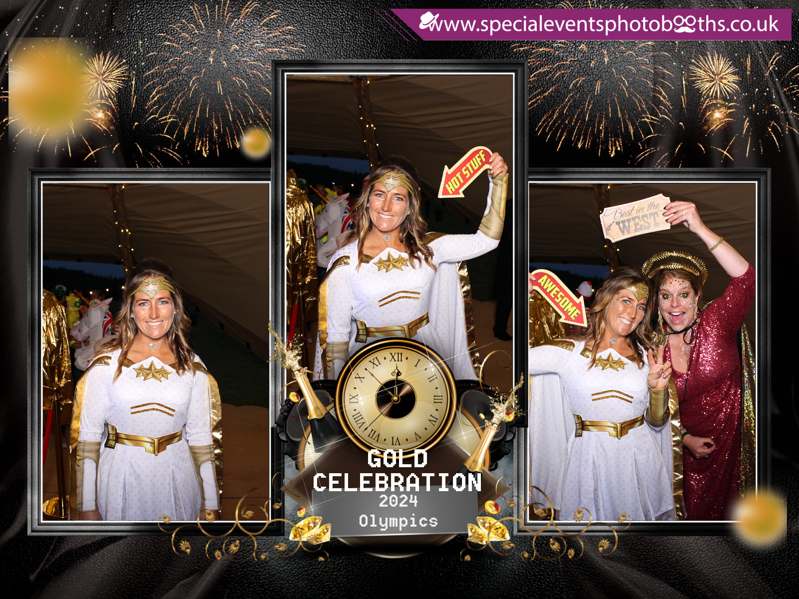 GOLD CELEBRATION | View more photos from the event at my.specialeventsphotobooths.co.uk/u/SpecialEventsPhotoBooths/GOLD-CELEBRATION