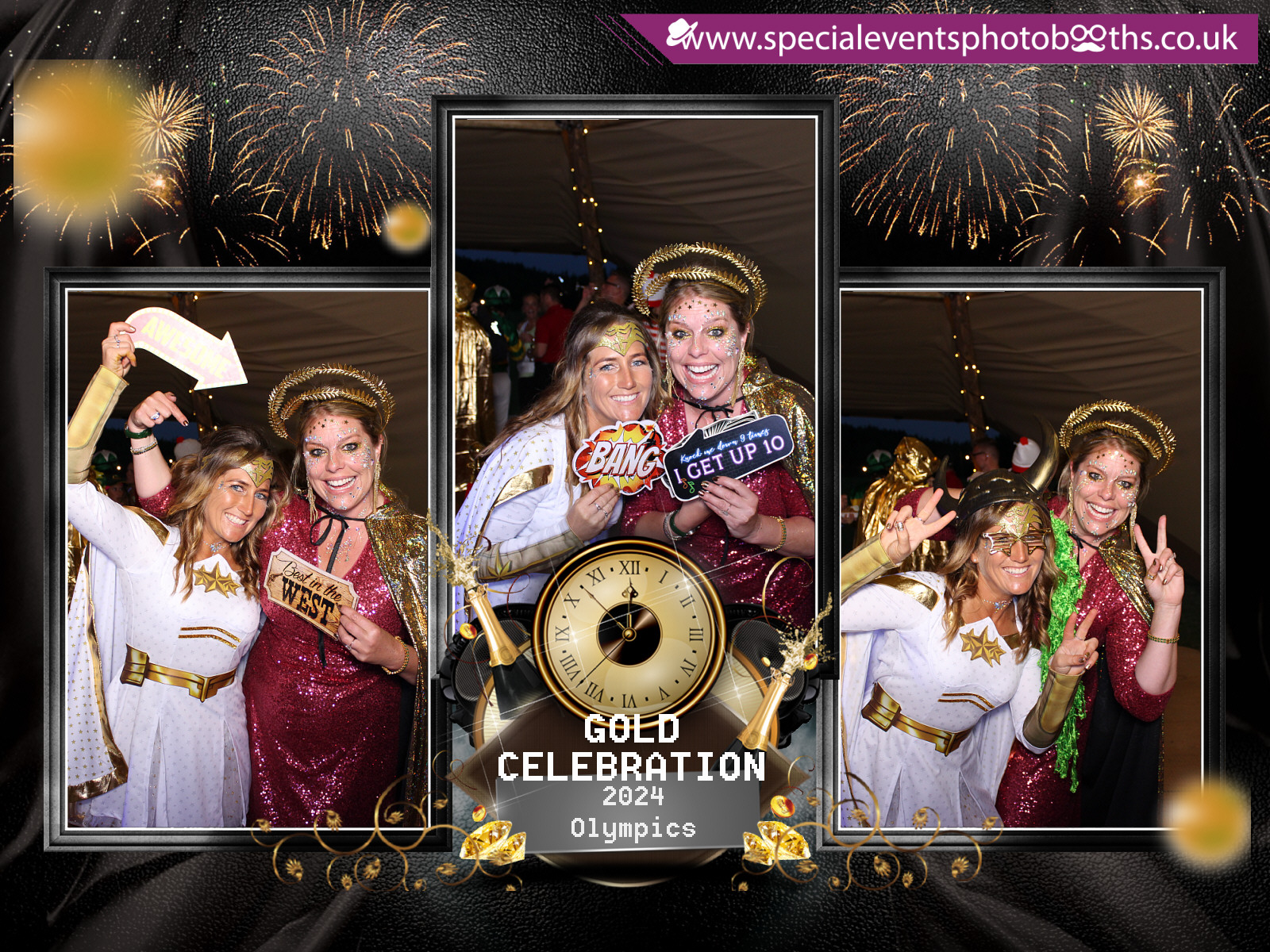 GOLD CELEBRATION | View more photos from the event at my.specialeventsphotobooths.co.uk/u/SpecialEventsPhotoBooths/GOLD-CELEBRATION
