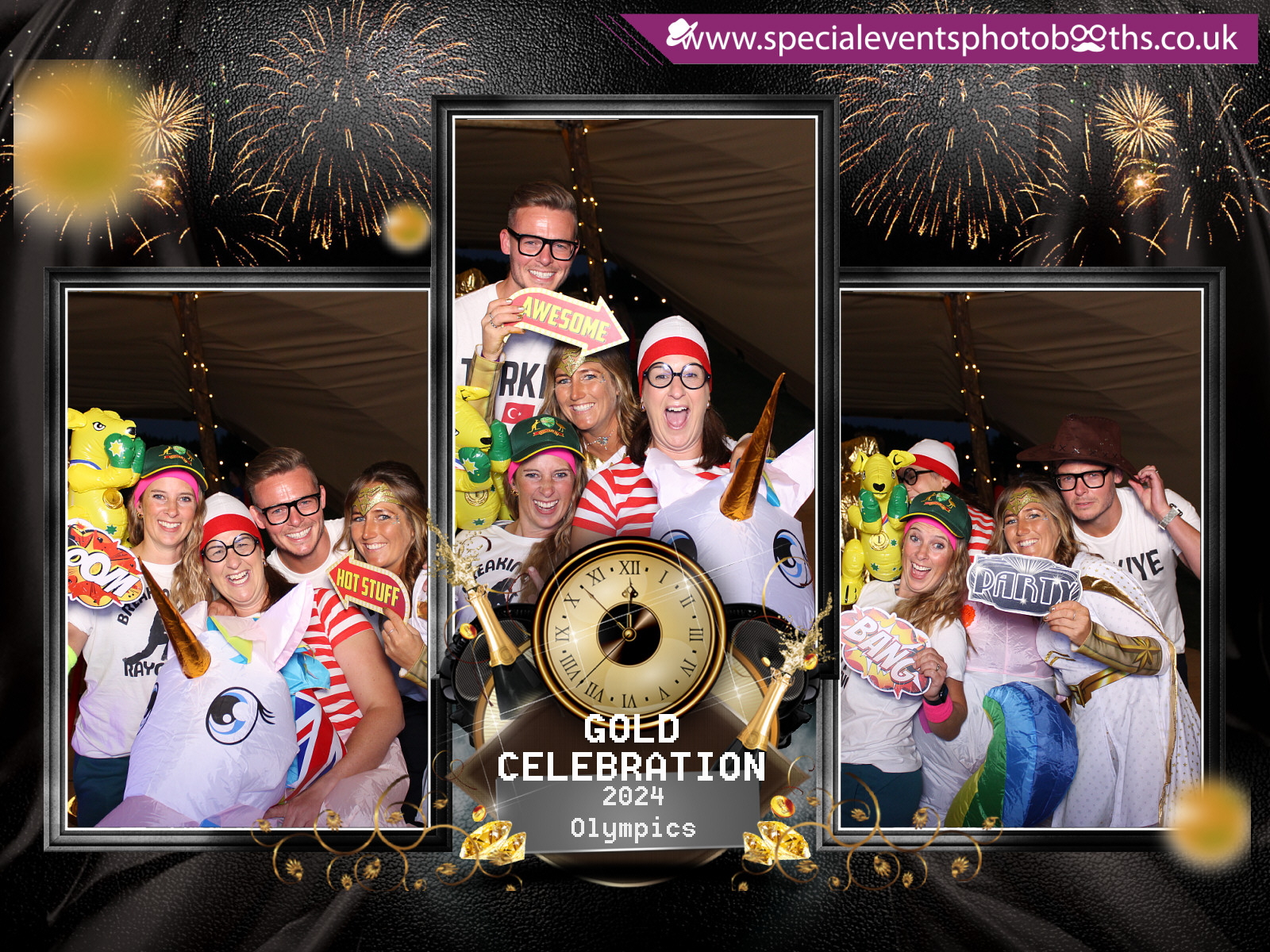 GOLD CELEBRATION | View more photos from the event at my.specialeventsphotobooths.co.uk/u/SpecialEventsPhotoBooths/GOLD-CELEBRATION
