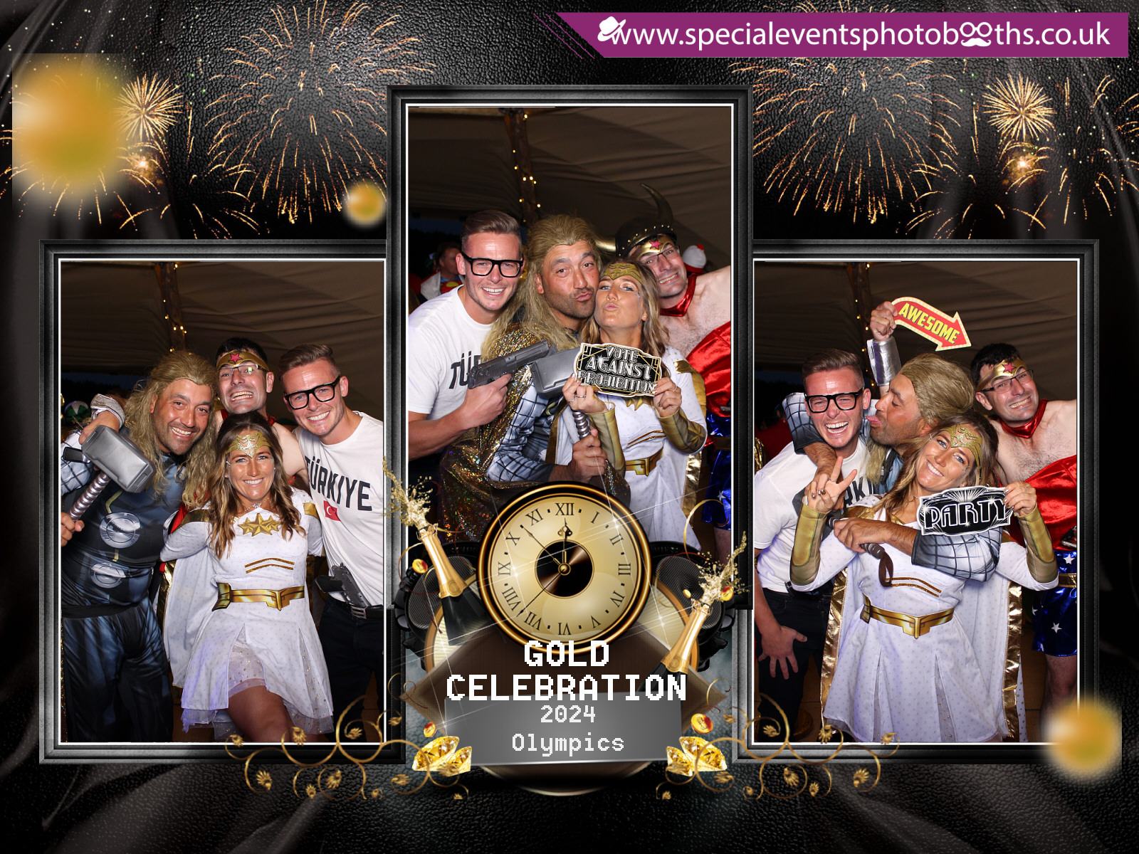 GOLD CELEBRATION | View more photos from the event at my.specialeventsphotobooths.co.uk/u/SpecialEventsPhotoBooths/GOLD-CELEBRATION