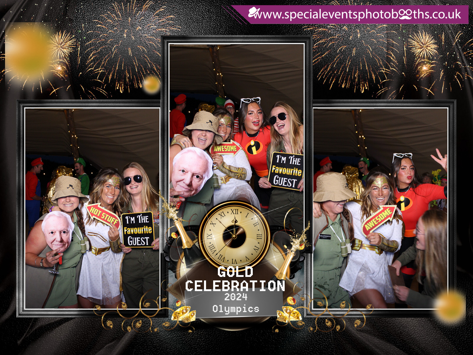 GOLD CELEBRATION | View more photos from the event at my.specialeventsphotobooths.co.uk/u/SpecialEventsPhotoBooths/GOLD-CELEBRATION