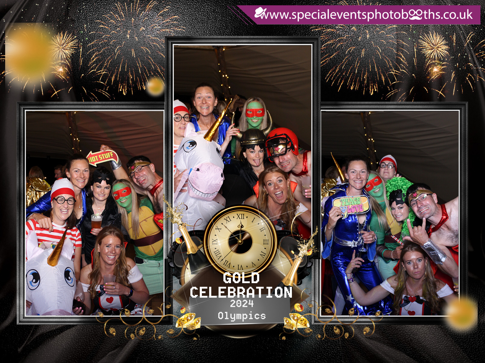 GOLD CELEBRATION | View more photos from the event at my.specialeventsphotobooths.co.uk/u/SpecialEventsPhotoBooths/GOLD-CELEBRATION