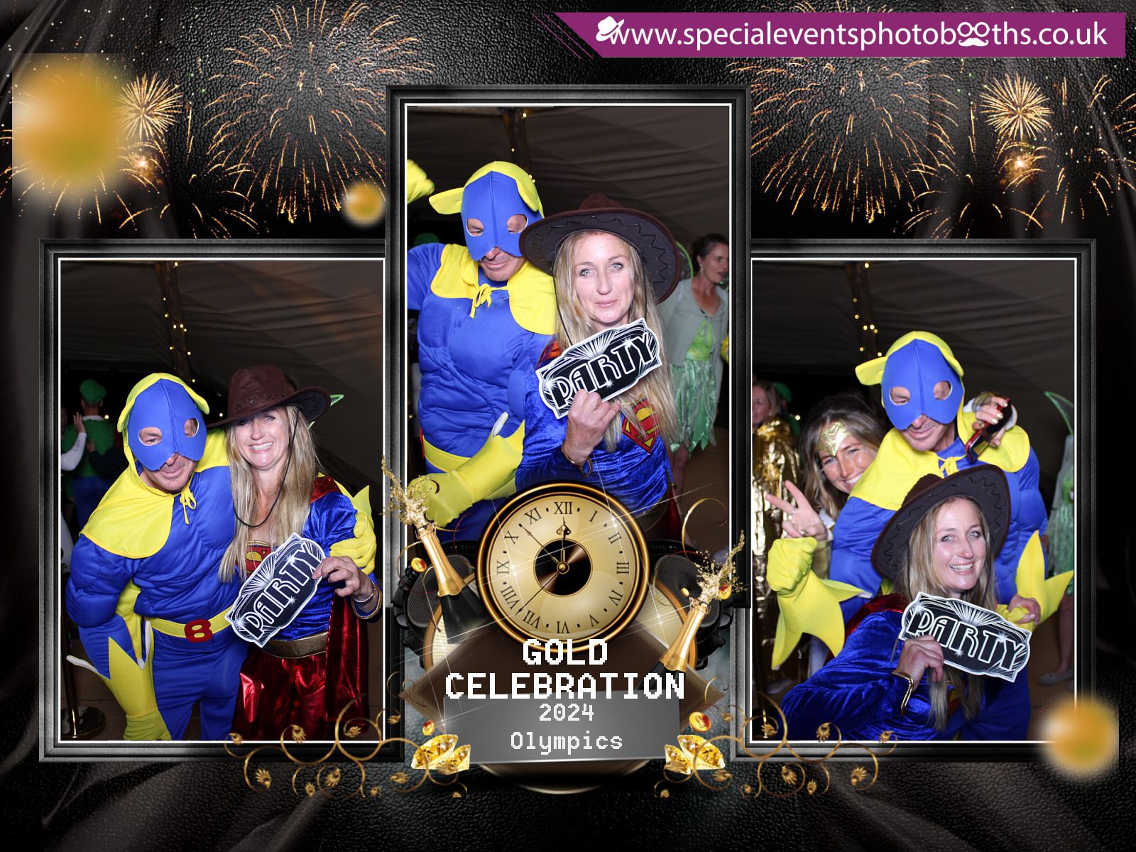 GOLD CELEBRATION | View more photos from the event at my.specialeventsphotobooths.co.uk/u/SpecialEventsPhotoBooths/GOLD-CELEBRATION