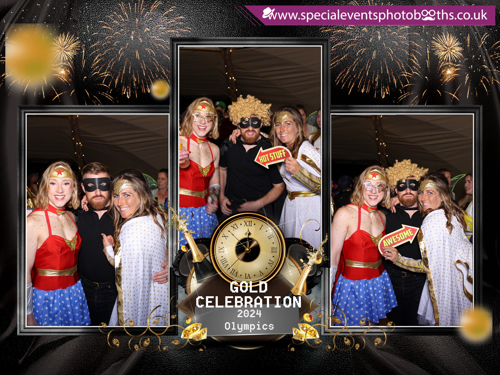 GOLD CELEBRATION | View more photos from the event at my.specialeventsphotobooths.co.uk/u/SpecialEventsPhotoBooths/GOLD-CELEBRATION