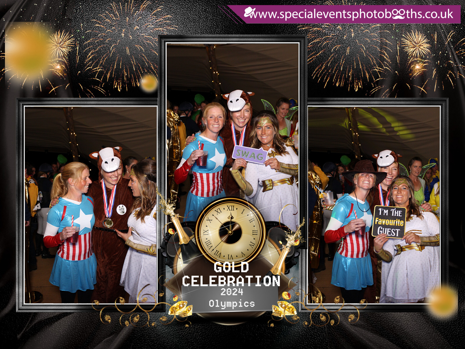 GOLD CELEBRATION | View more photos from the event at my.specialeventsphotobooths.co.uk/u/SpecialEventsPhotoBooths/GOLD-CELEBRATION