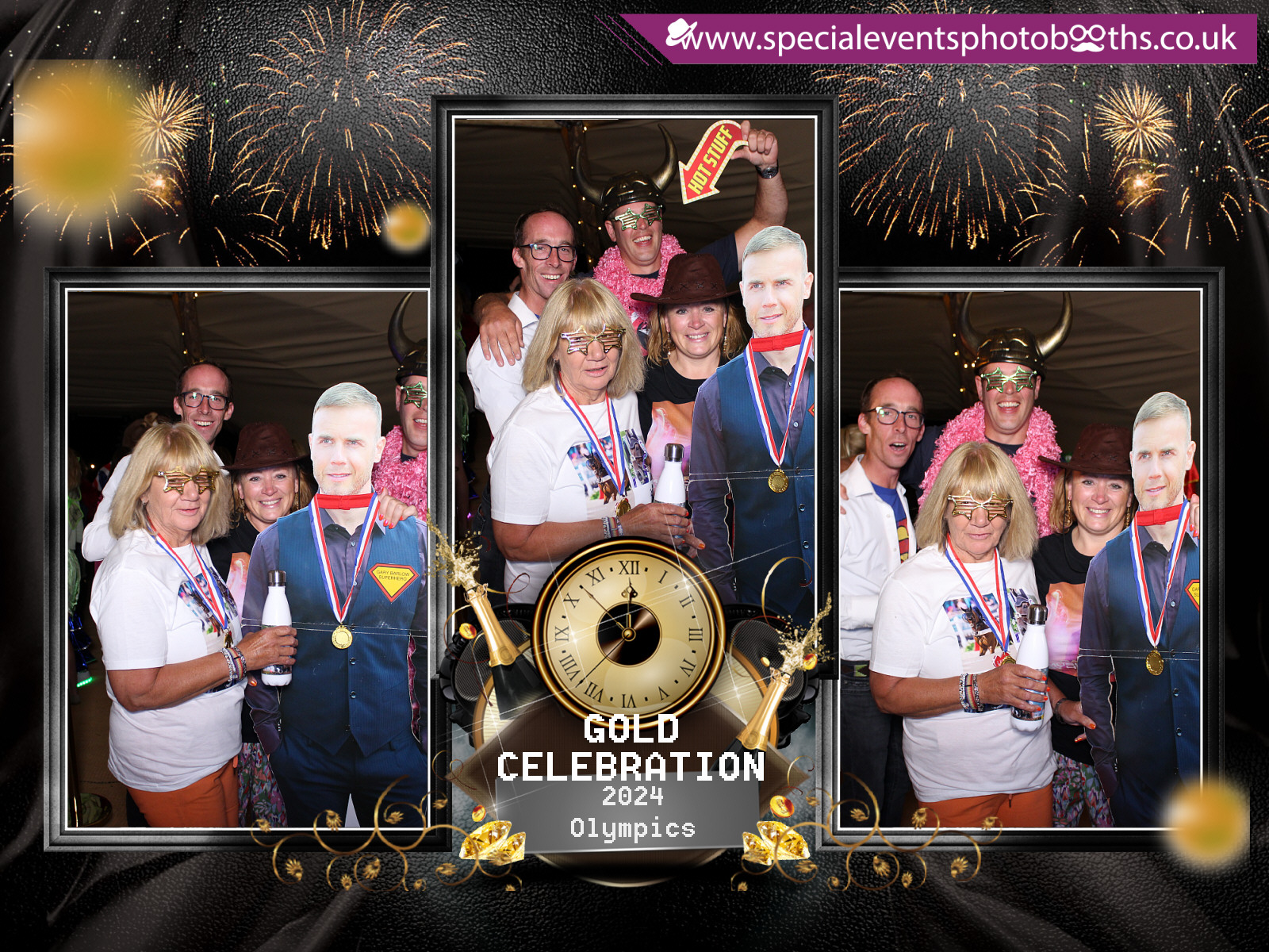 GOLD CELEBRATION | View more photos from the event at my.specialeventsphotobooths.co.uk/u/SpecialEventsPhotoBooths/GOLD-CELEBRATION