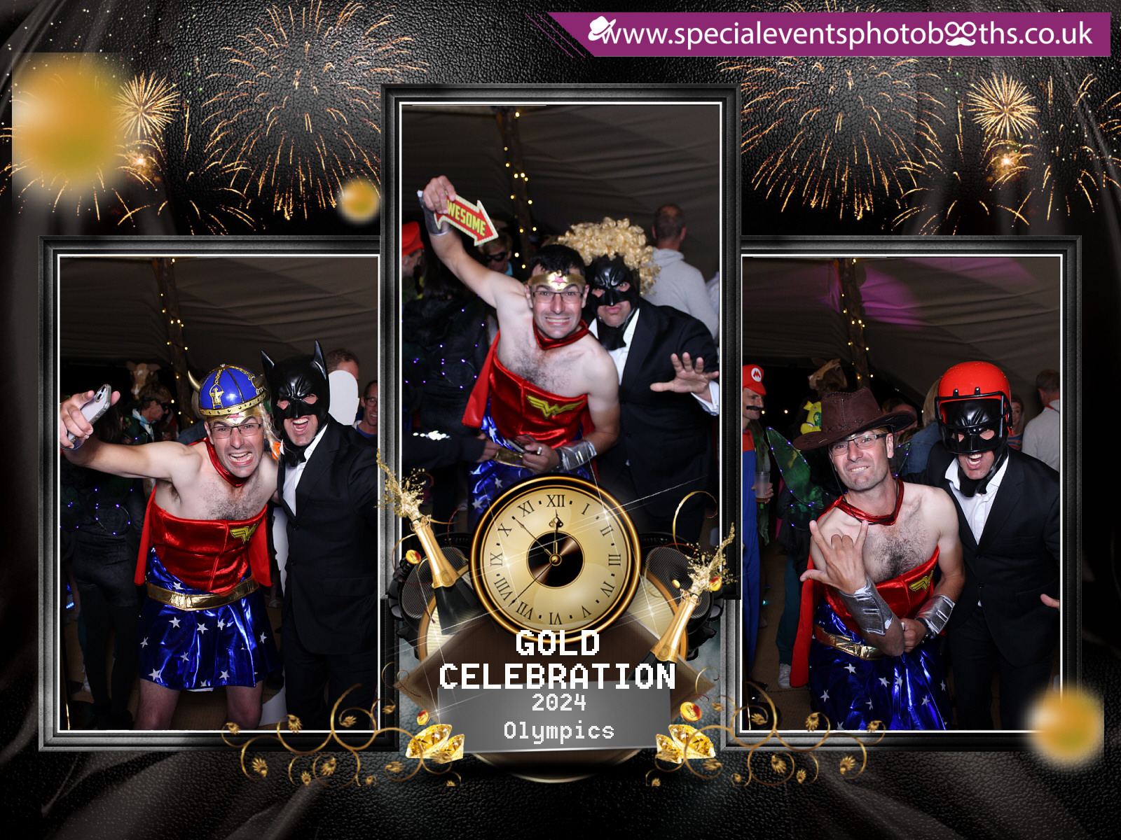 GOLD CELEBRATION | View more photos from the event at my.specialeventsphotobooths.co.uk/u/SpecialEventsPhotoBooths/GOLD-CELEBRATION