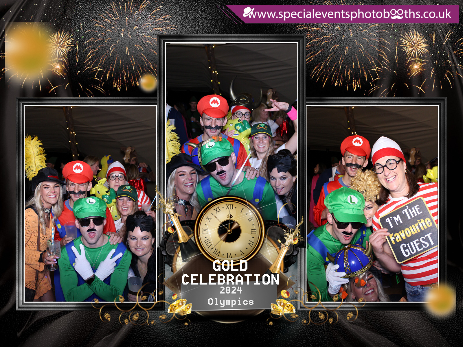 GOLD CELEBRATION | View more photos from the event at my.specialeventsphotobooths.co.uk/u/SpecialEventsPhotoBooths/GOLD-CELEBRATION