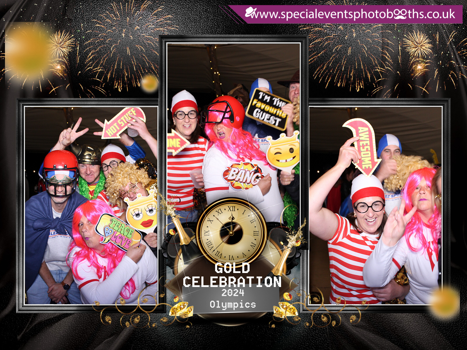 GOLD CELEBRATION | View more photos from the event at my.specialeventsphotobooths.co.uk/u/SpecialEventsPhotoBooths/GOLD-CELEBRATION
