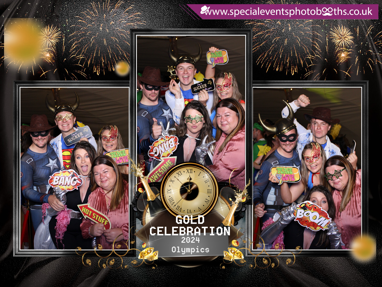 GOLD CELEBRATION | View more photos from the event at my.specialeventsphotobooths.co.uk/u/SpecialEventsPhotoBooths/GOLD-CELEBRATION