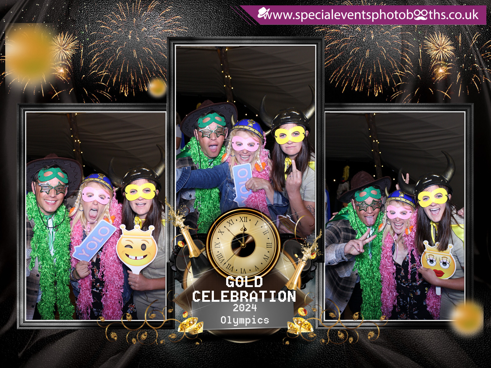 GOLD CELEBRATION | View more photos from the event at my.specialeventsphotobooths.co.uk/u/SpecialEventsPhotoBooths/GOLD-CELEBRATION