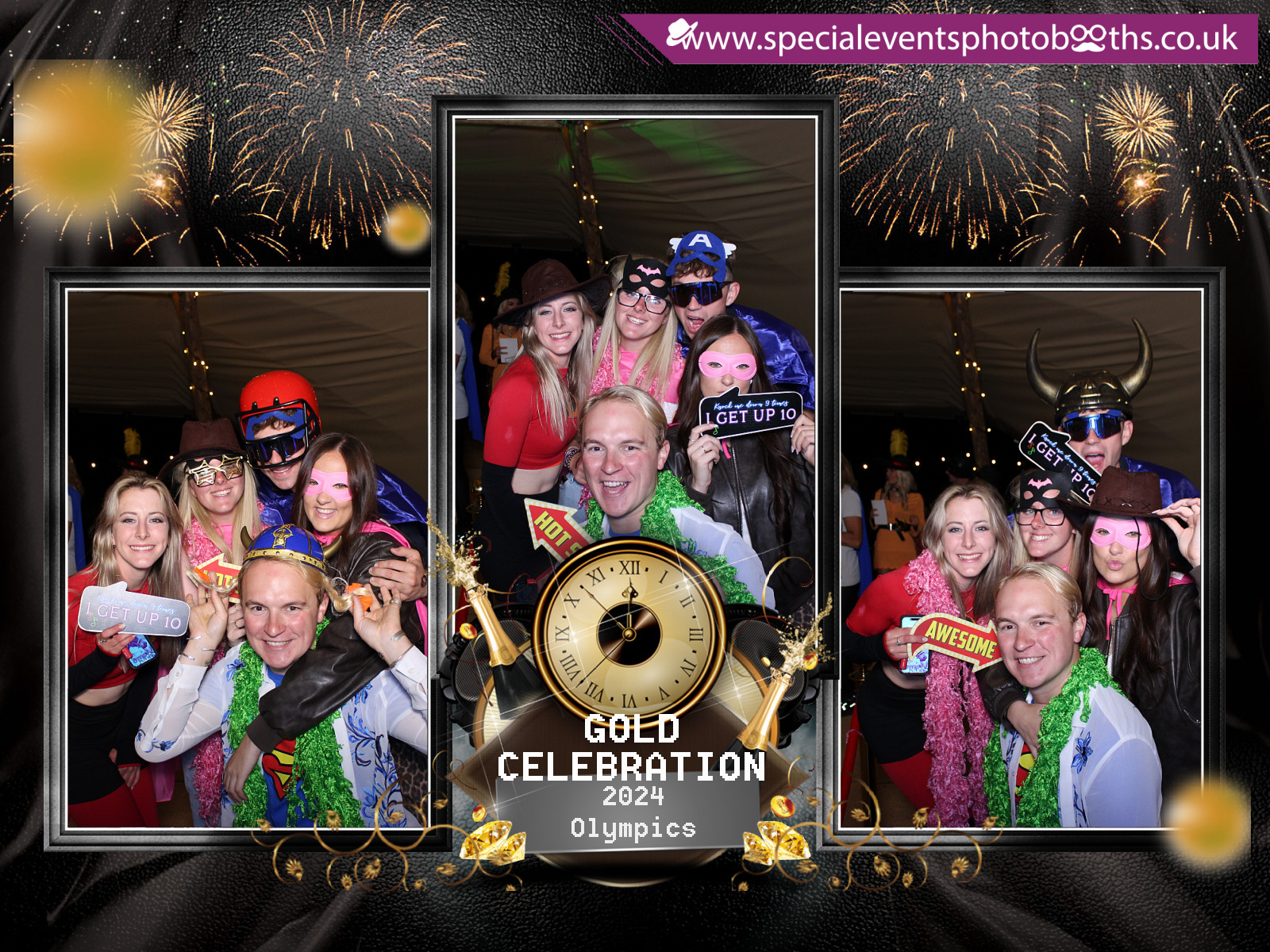 GOLD CELEBRATION | View more photos from the event at my.specialeventsphotobooths.co.uk/u/SpecialEventsPhotoBooths/GOLD-CELEBRATION