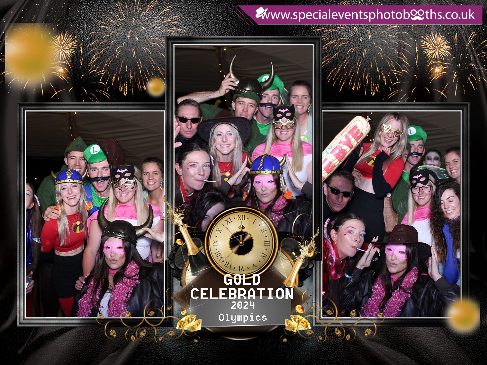 GOLD CELEBRATION | View more photos from the event at my.specialeventsphotobooths.co.uk/u/SpecialEventsPhotoBooths/GOLD-CELEBRATION