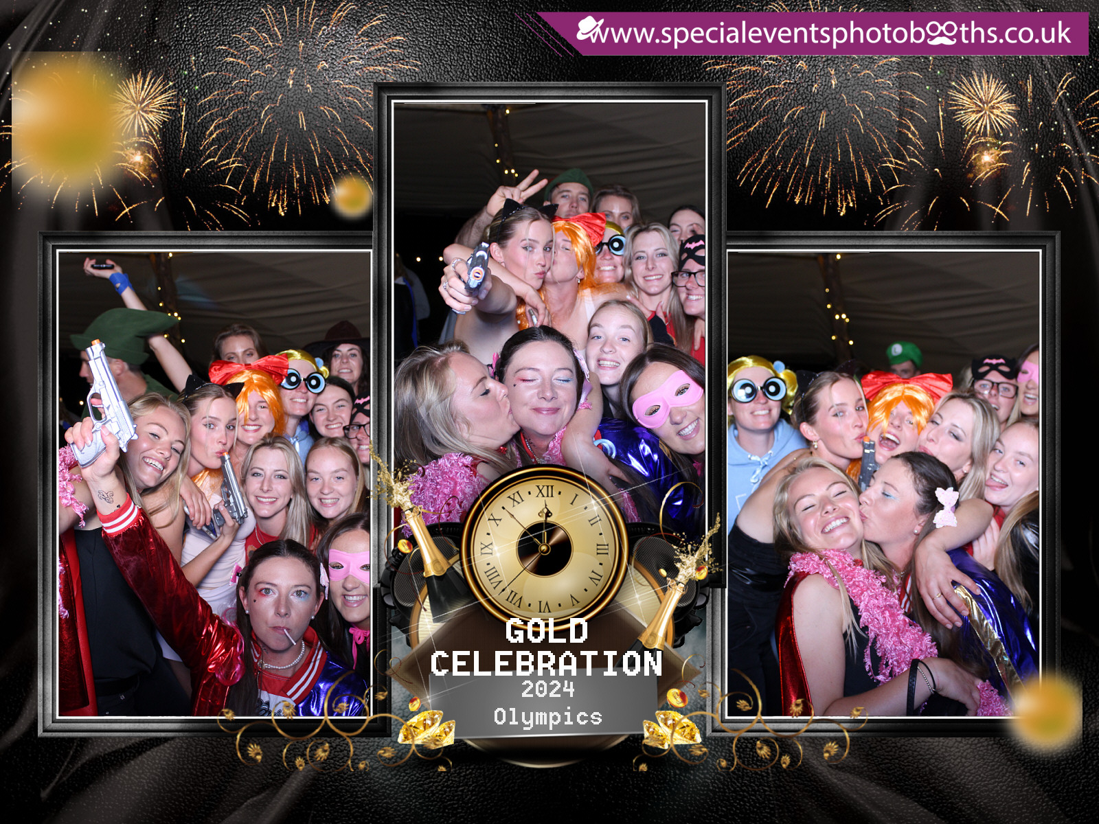 GOLD CELEBRATION | View more photos from the event at my.specialeventsphotobooths.co.uk/u/SpecialEventsPhotoBooths/GOLD-CELEBRATION