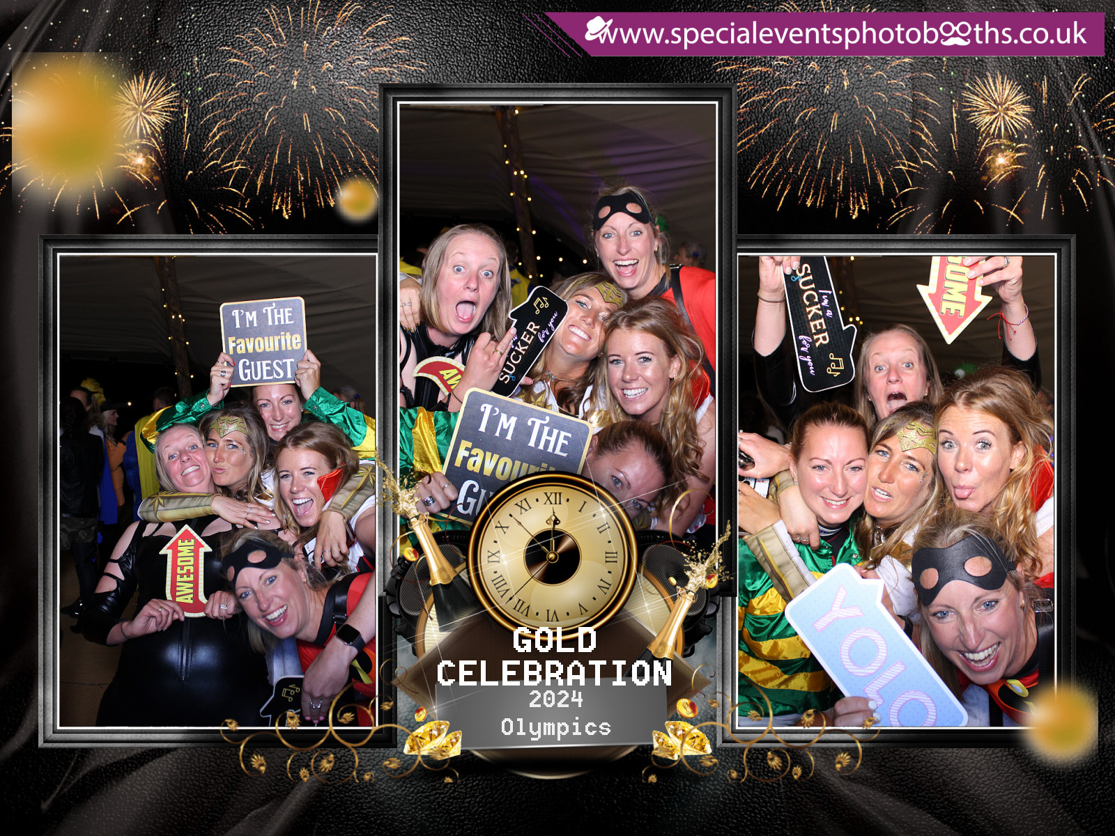 GOLD CELEBRATION | View more photos from the event at my.specialeventsphotobooths.co.uk/u/SpecialEventsPhotoBooths/GOLD-CELEBRATION