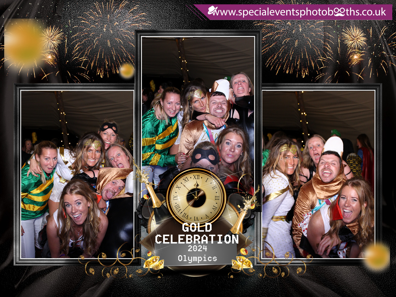 GOLD CELEBRATION | View more photos from the event at my.specialeventsphotobooths.co.uk/u/SpecialEventsPhotoBooths/GOLD-CELEBRATION