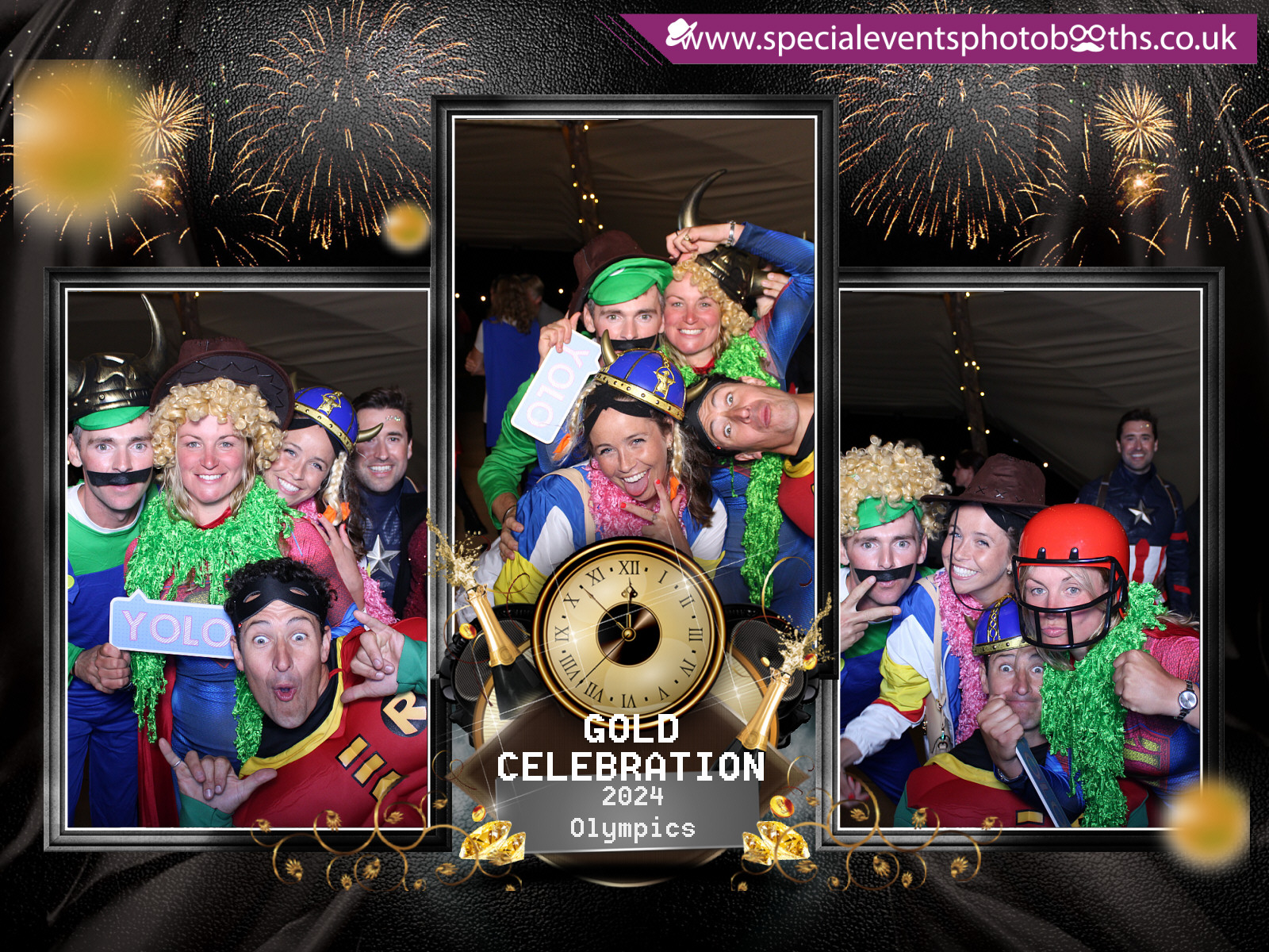 GOLD CELEBRATION | View more photos from the event at my.specialeventsphotobooths.co.uk/u/SpecialEventsPhotoBooths/GOLD-CELEBRATION