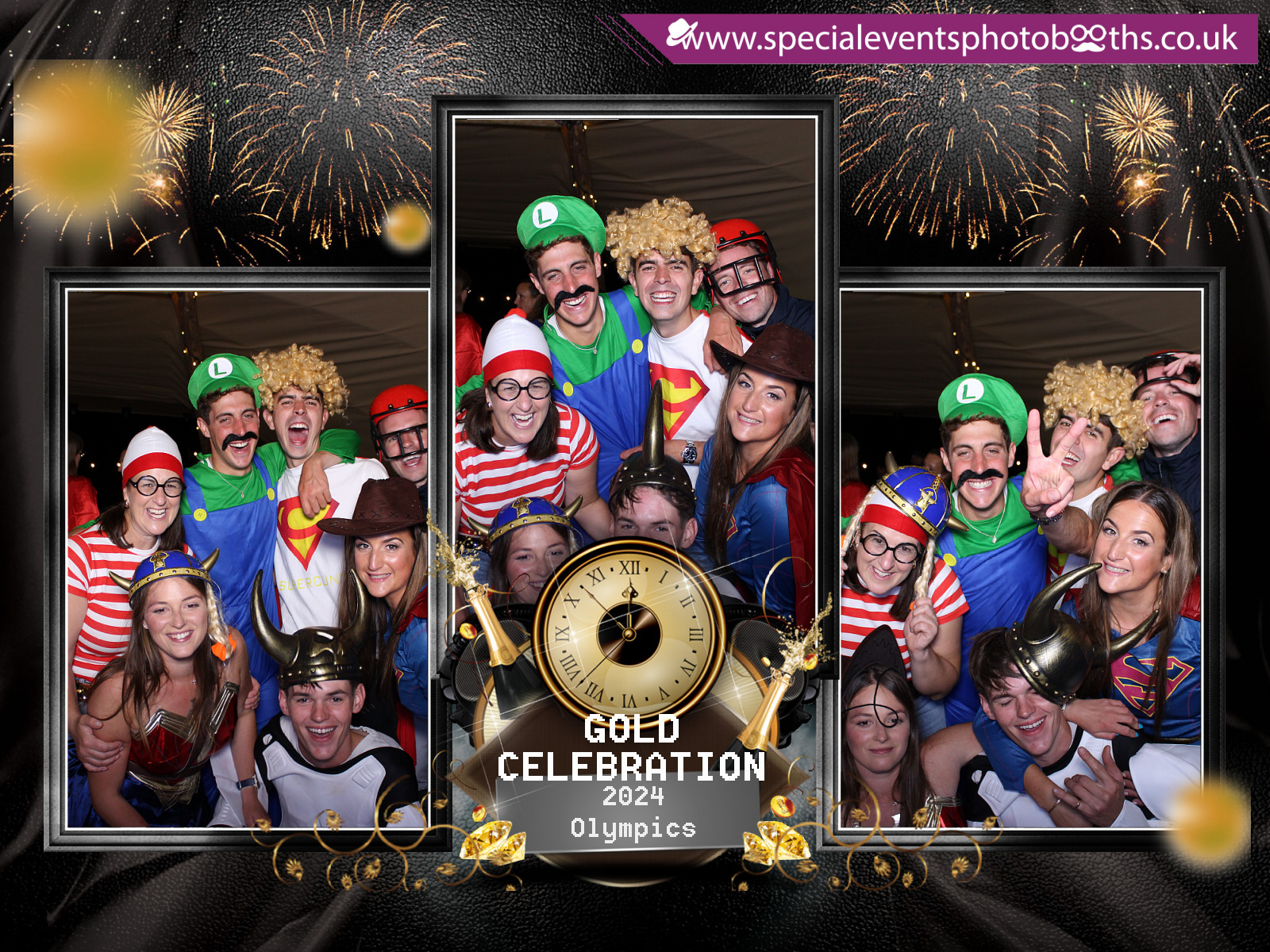 GOLD CELEBRATION | View more photos from the event at my.specialeventsphotobooths.co.uk/u/SpecialEventsPhotoBooths/GOLD-CELEBRATION