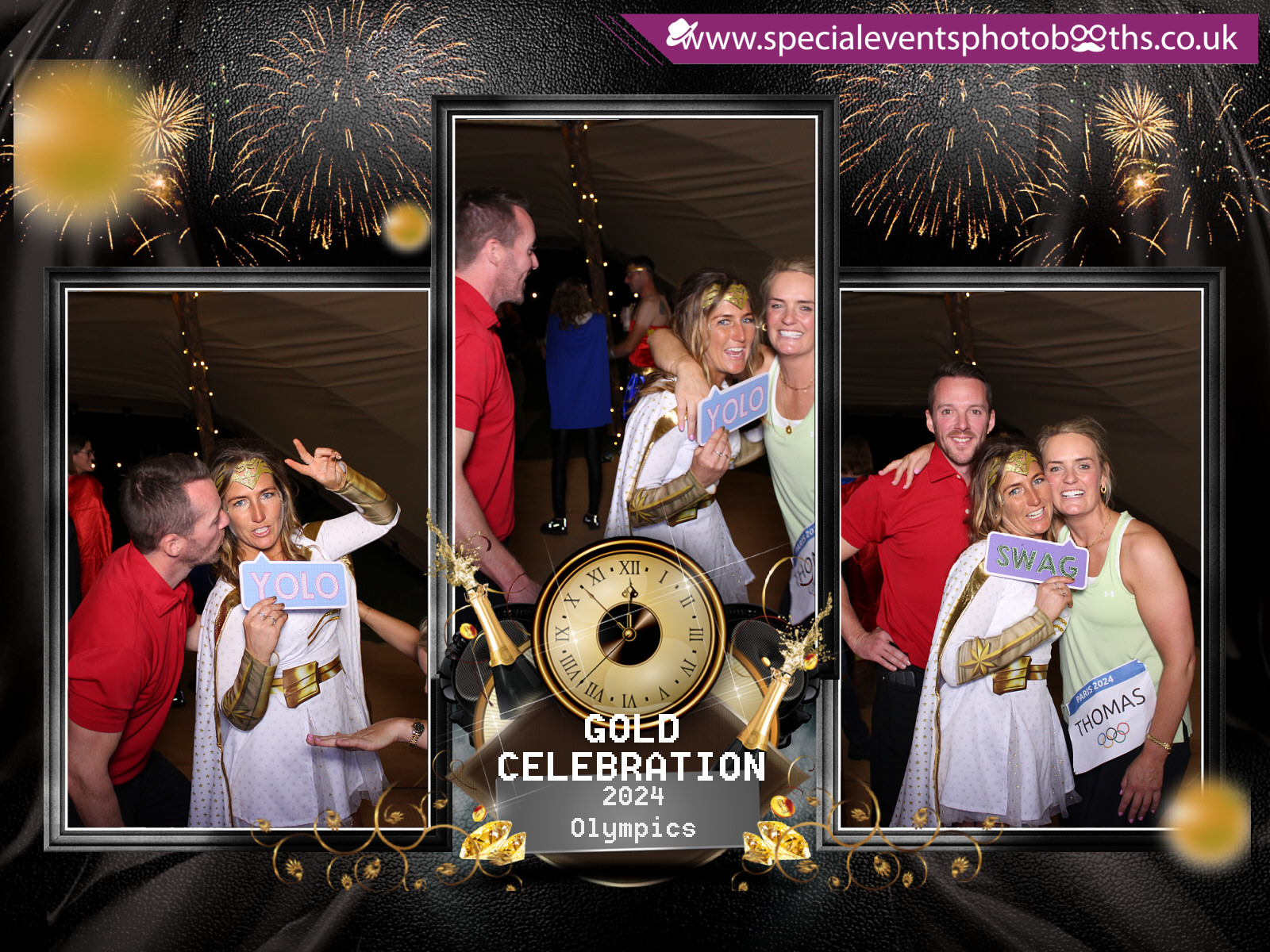 GOLD CELEBRATION | View more photos from the event at my.specialeventsphotobooths.co.uk/u/SpecialEventsPhotoBooths/GOLD-CELEBRATION