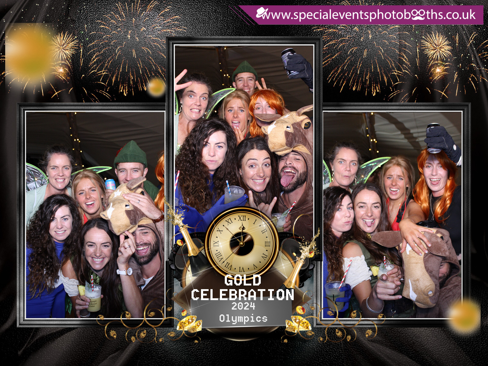 GOLD CELEBRATION | View more photos from the event at my.specialeventsphotobooths.co.uk/u/SpecialEventsPhotoBooths/GOLD-CELEBRATION