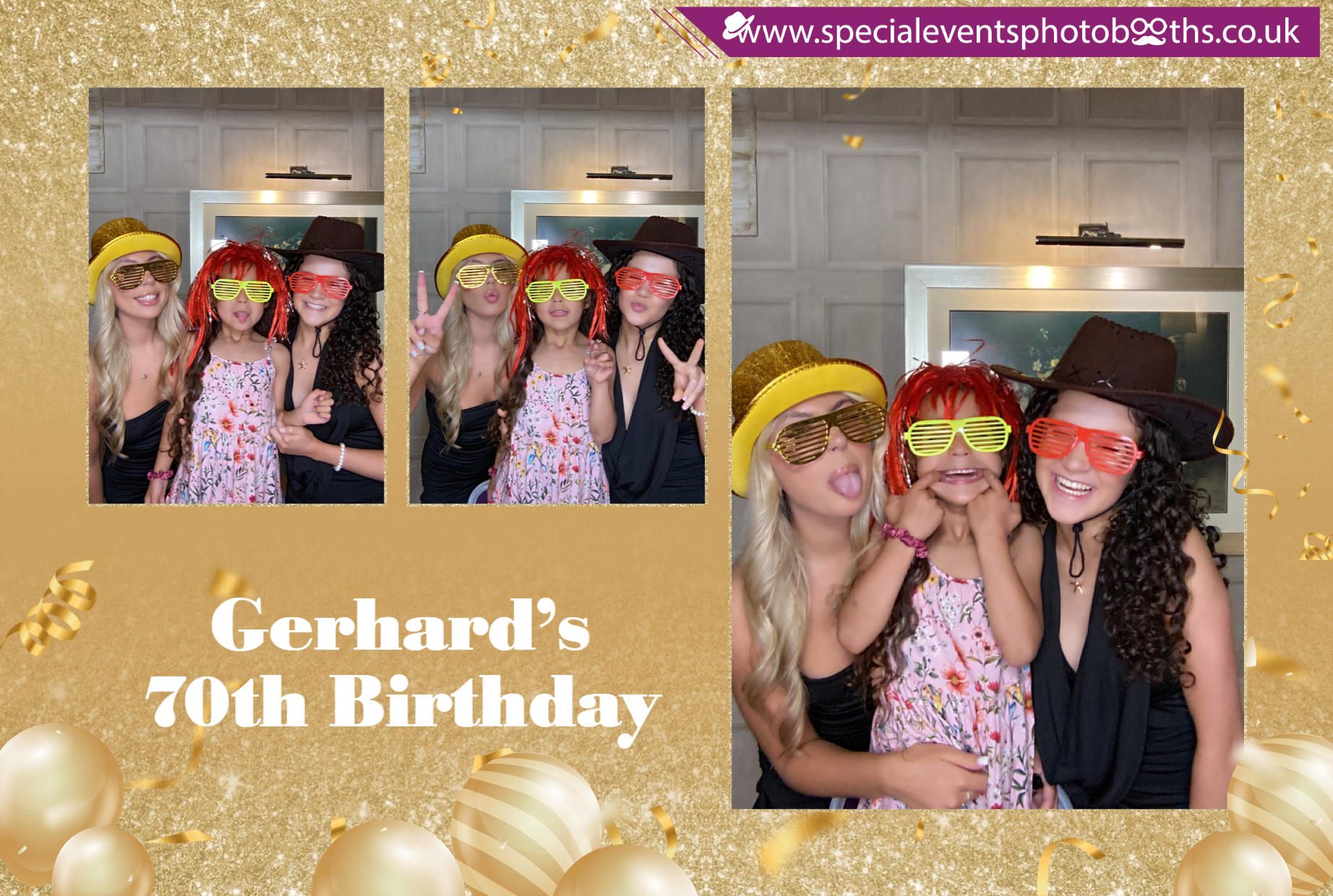 Gerhard’s 70th Birthday | View more photos from the event at my.specialeventsphotobooths.co.uk/u/SpecialEventsPhotoBooths/Gerhard’s-70th-Birthday