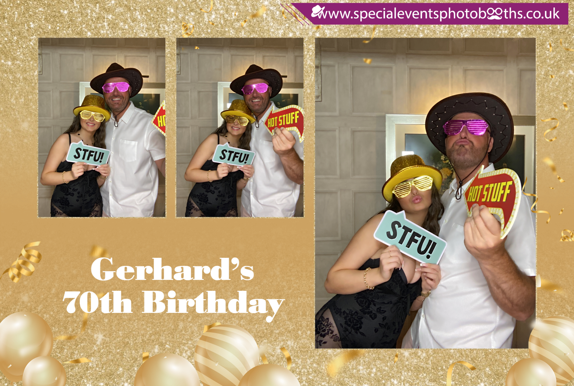 Gerhard’s 70th Birthday | View more photos from the event at my.specialeventsphotobooths.co.uk/u/SpecialEventsPhotoBooths/Gerhard’s-70th-Birthday