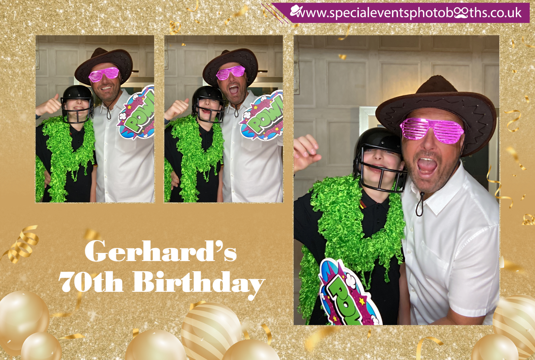 Gerhard’s 70th Birthday | View more photos from the event at my.specialeventsphotobooths.co.uk/u/SpecialEventsPhotoBooths/Gerhard’s-70th-Birthday