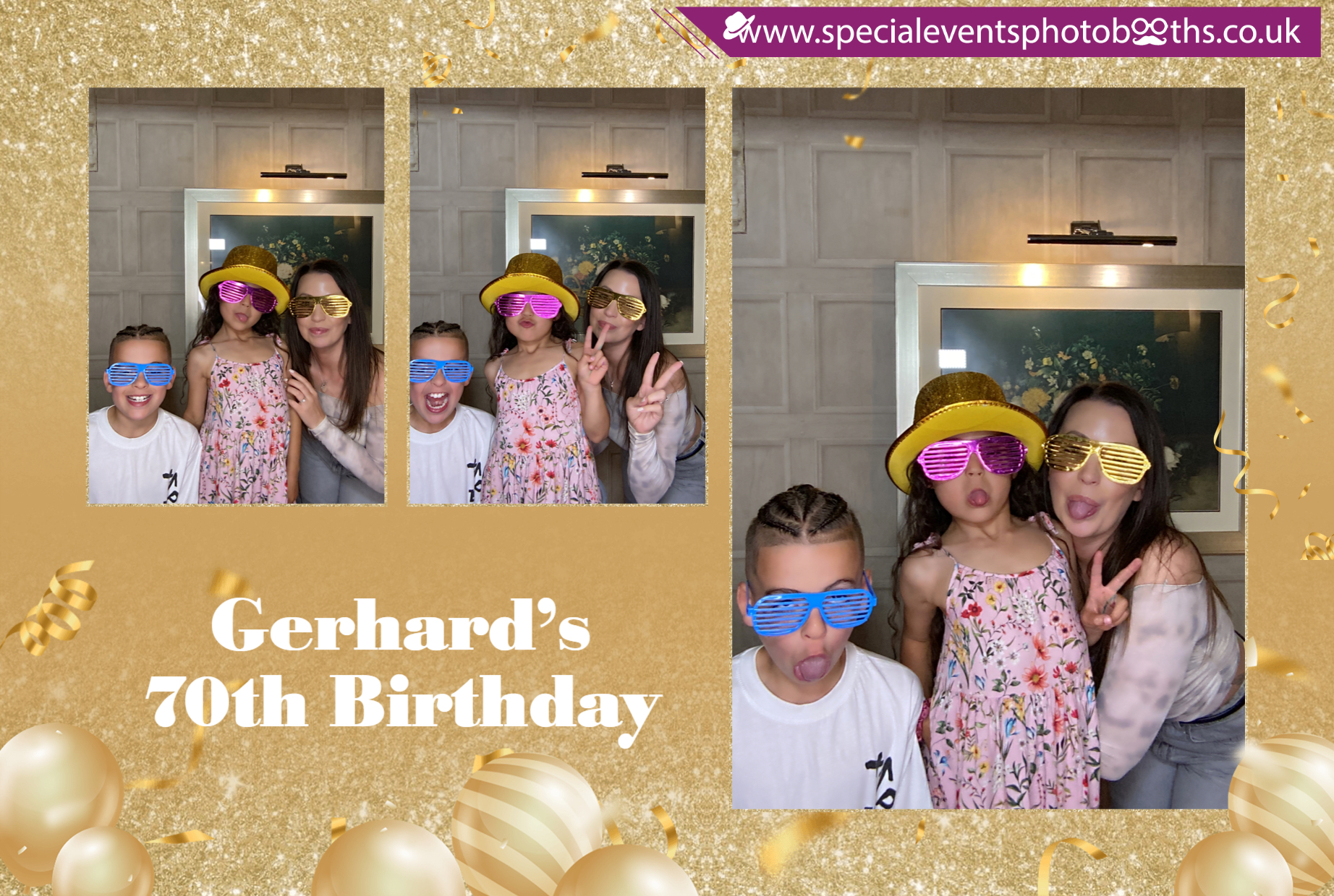 Gerhard’s 70th Birthday | View more photos from the event at my.specialeventsphotobooths.co.uk/u/SpecialEventsPhotoBooths/Gerhard’s-70th-Birthday