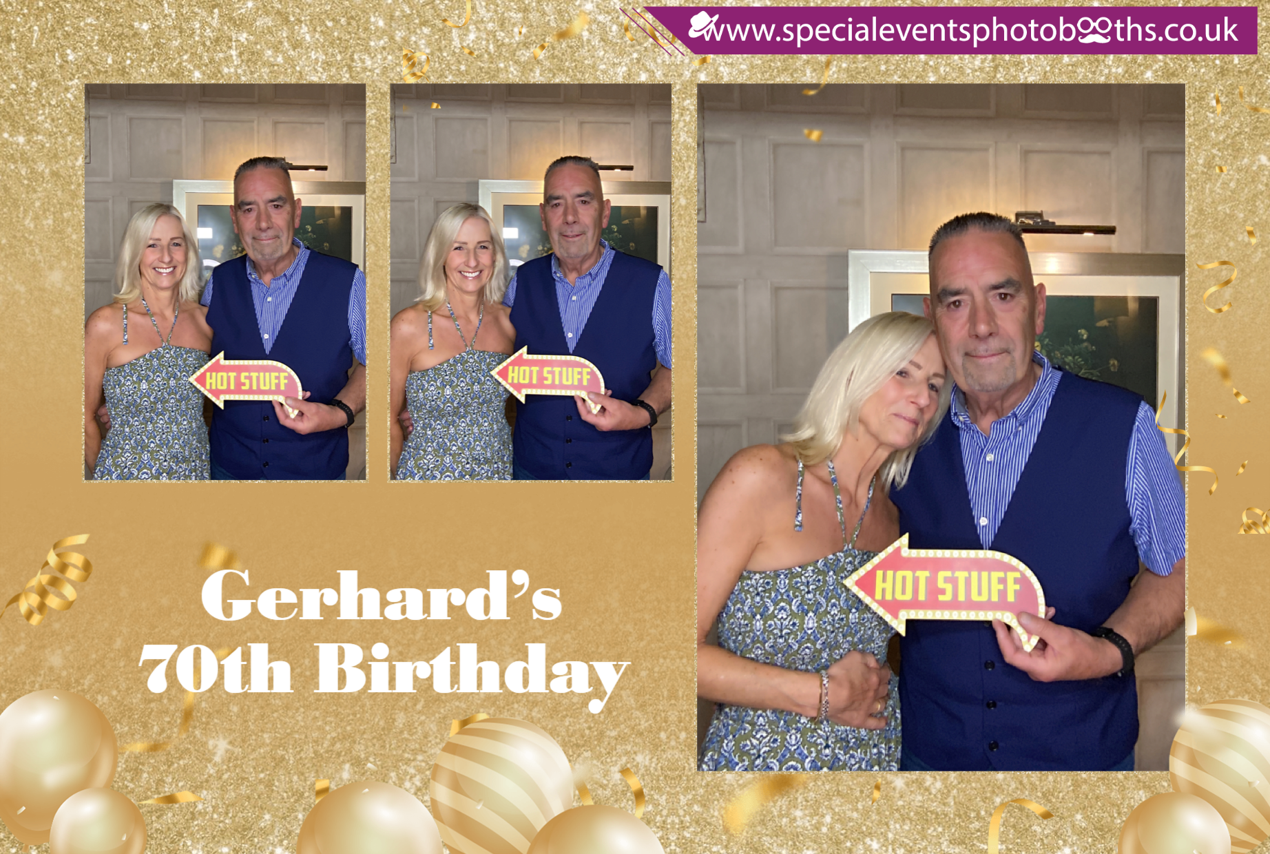 Gerhard’s 70th Birthday | View more photos from the event at my.specialeventsphotobooths.co.uk/u/SpecialEventsPhotoBooths/Gerhard’s-70th-Birthday