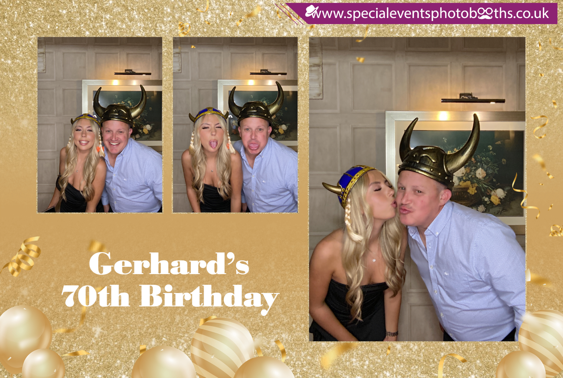 Gerhard’s 70th Birthday | View more photos from the event at my.specialeventsphotobooths.co.uk/u/SpecialEventsPhotoBooths/Gerhard’s-70th-Birthday