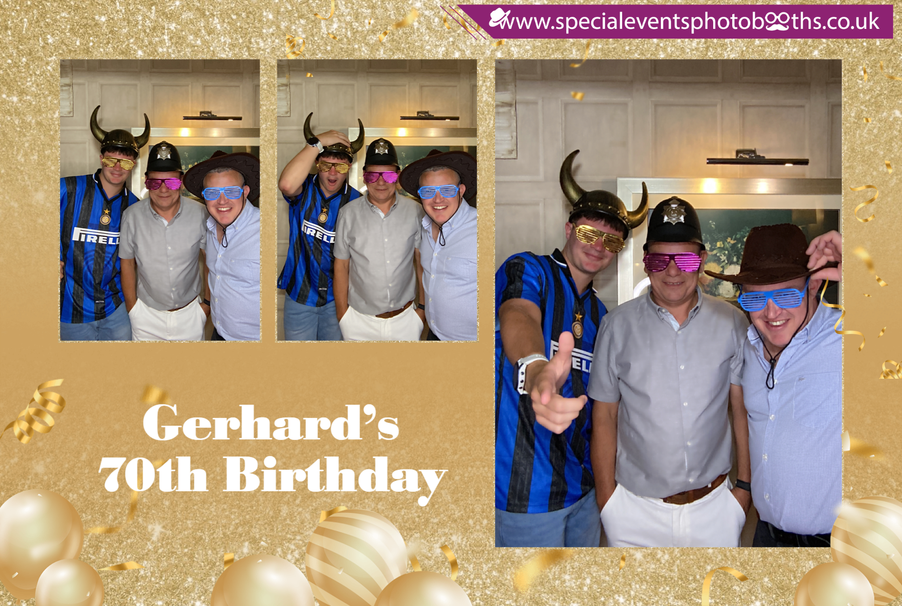 Gerhard’s 70th Birthday | View more photos from the event at my.specialeventsphotobooths.co.uk/u/SpecialEventsPhotoBooths/Gerhard’s-70th-Birthday
