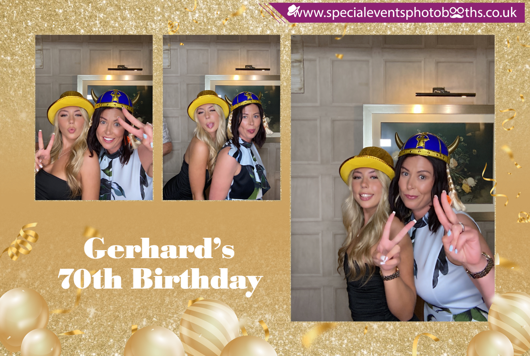 Gerhard’s 70th Birthday | View more photos from the event at my.specialeventsphotobooths.co.uk/u/SpecialEventsPhotoBooths/Gerhard’s-70th-Birthday