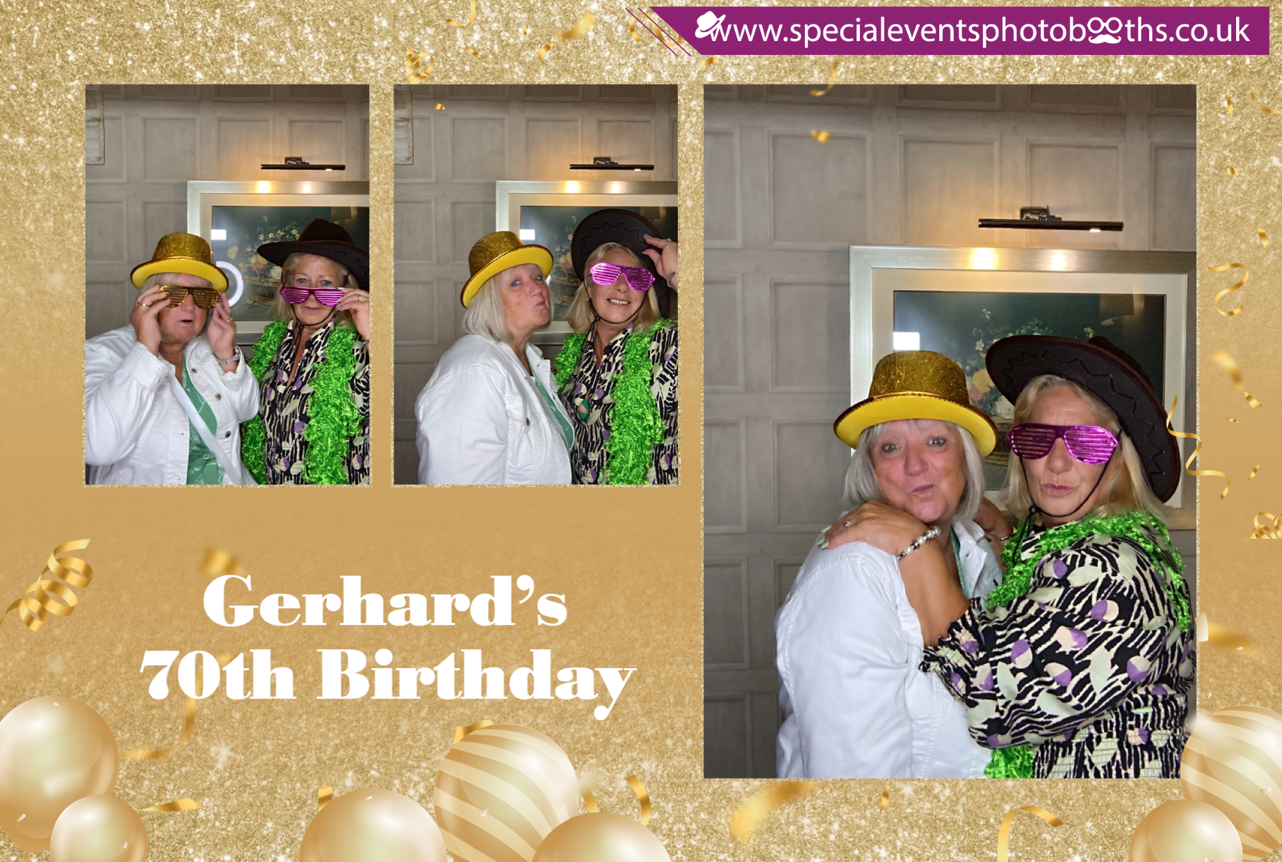 Gerhard’s 70th Birthday | View more photos from the event at my.specialeventsphotobooths.co.uk/u/SpecialEventsPhotoBooths/Gerhard’s-70th-Birthday