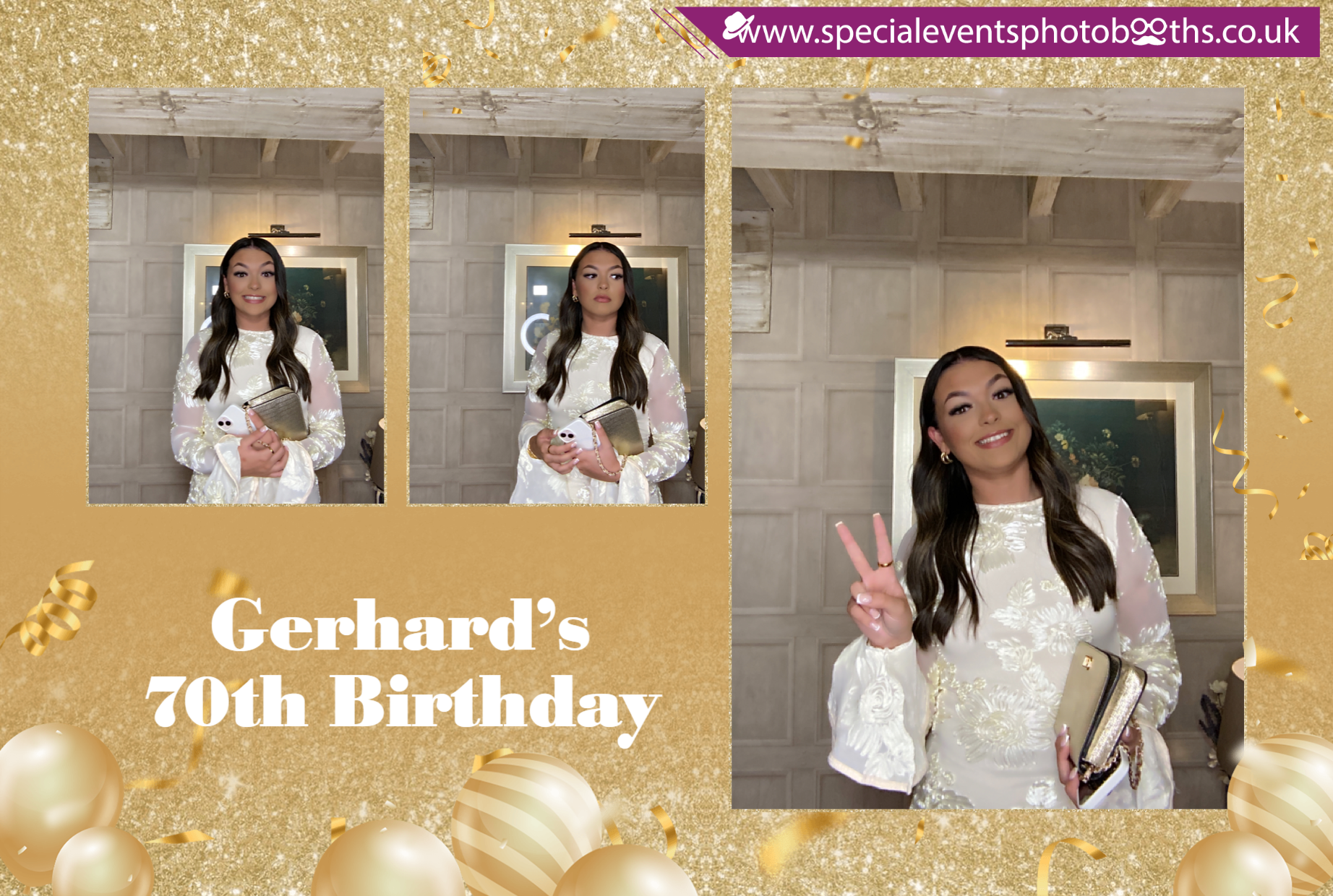 Gerhard’s 70th Birthday | View more photos from the event at my.specialeventsphotobooths.co.uk/u/SpecialEventsPhotoBooths/Gerhard’s-70th-Birthday