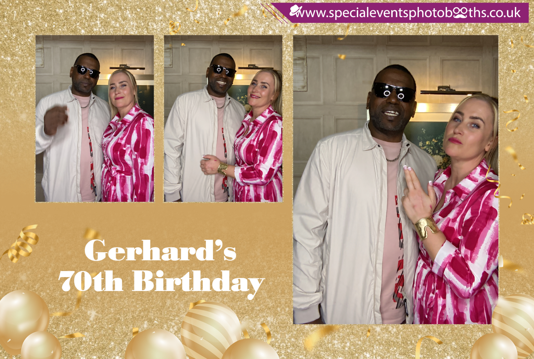 Gerhard’s 70th Birthday | View more photos from the event at my.specialeventsphotobooths.co.uk/u/SpecialEventsPhotoBooths/Gerhard’s-70th-Birthday
