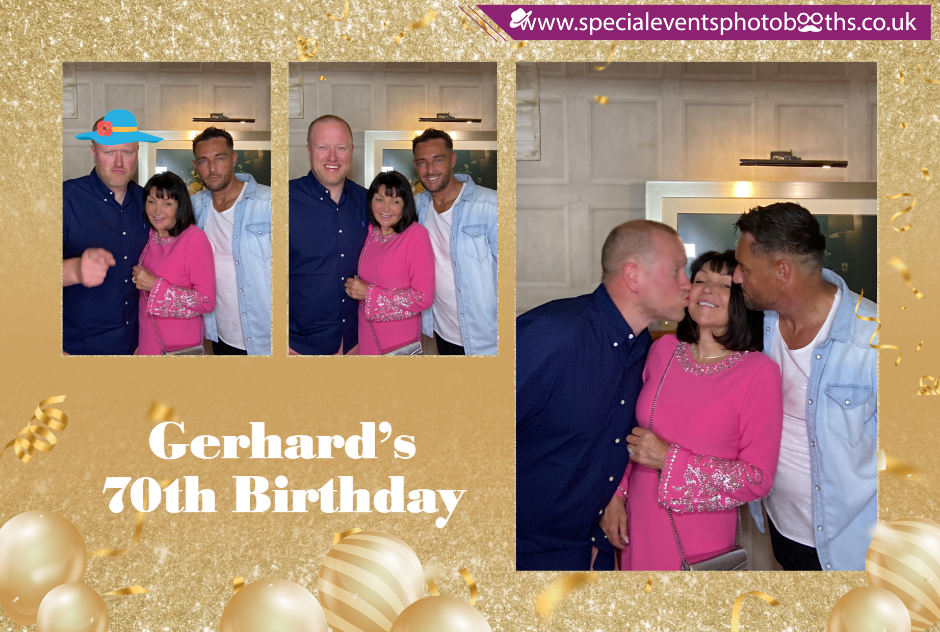 Gerhard’s 70th Birthday | View more photos from the event at my.specialeventsphotobooths.co.uk/u/SpecialEventsPhotoBooths/Gerhard’s-70th-Birthday