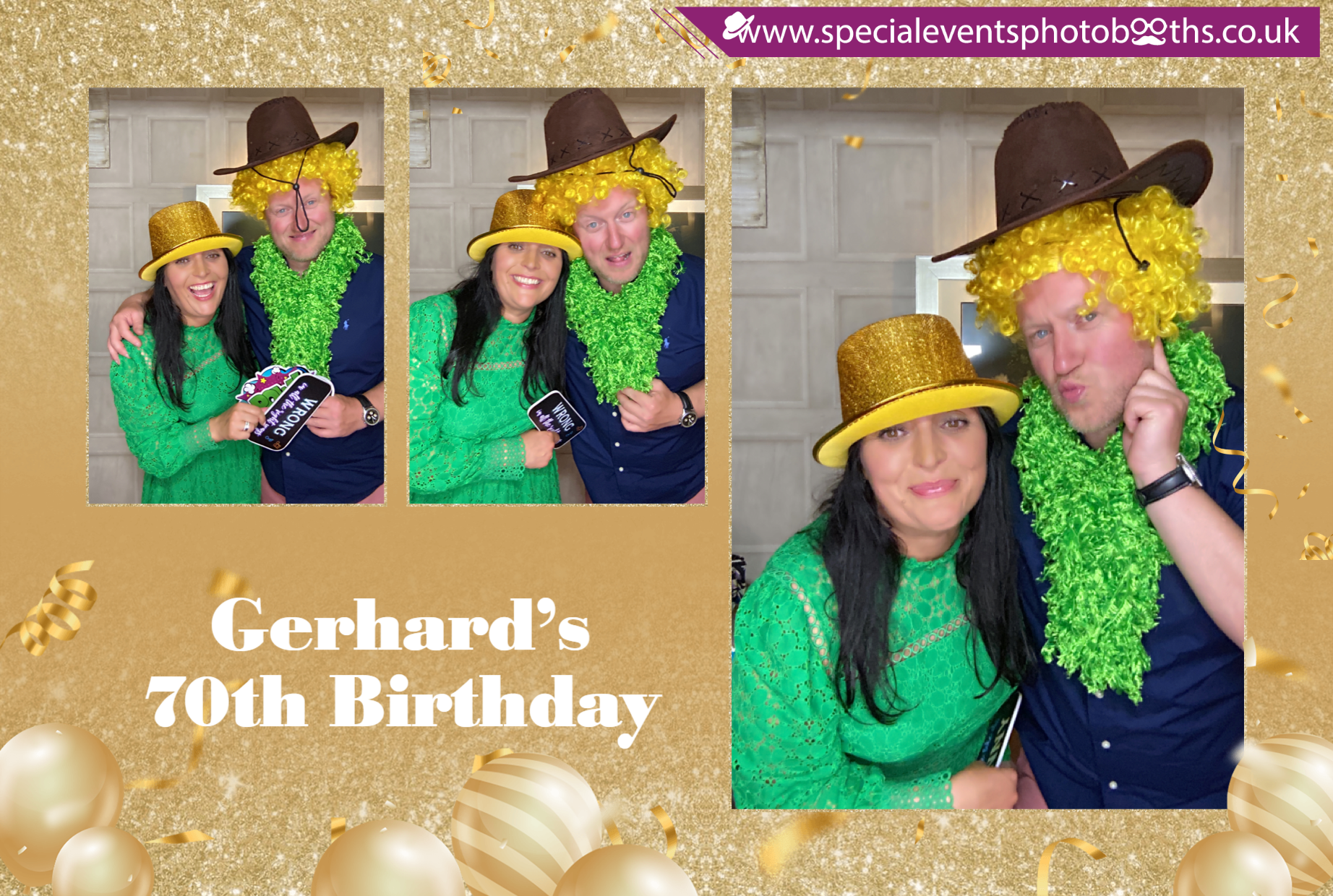 Gerhard’s 70th Birthday | View more photos from the event at my.specialeventsphotobooths.co.uk/u/SpecialEventsPhotoBooths/Gerhard’s-70th-Birthday