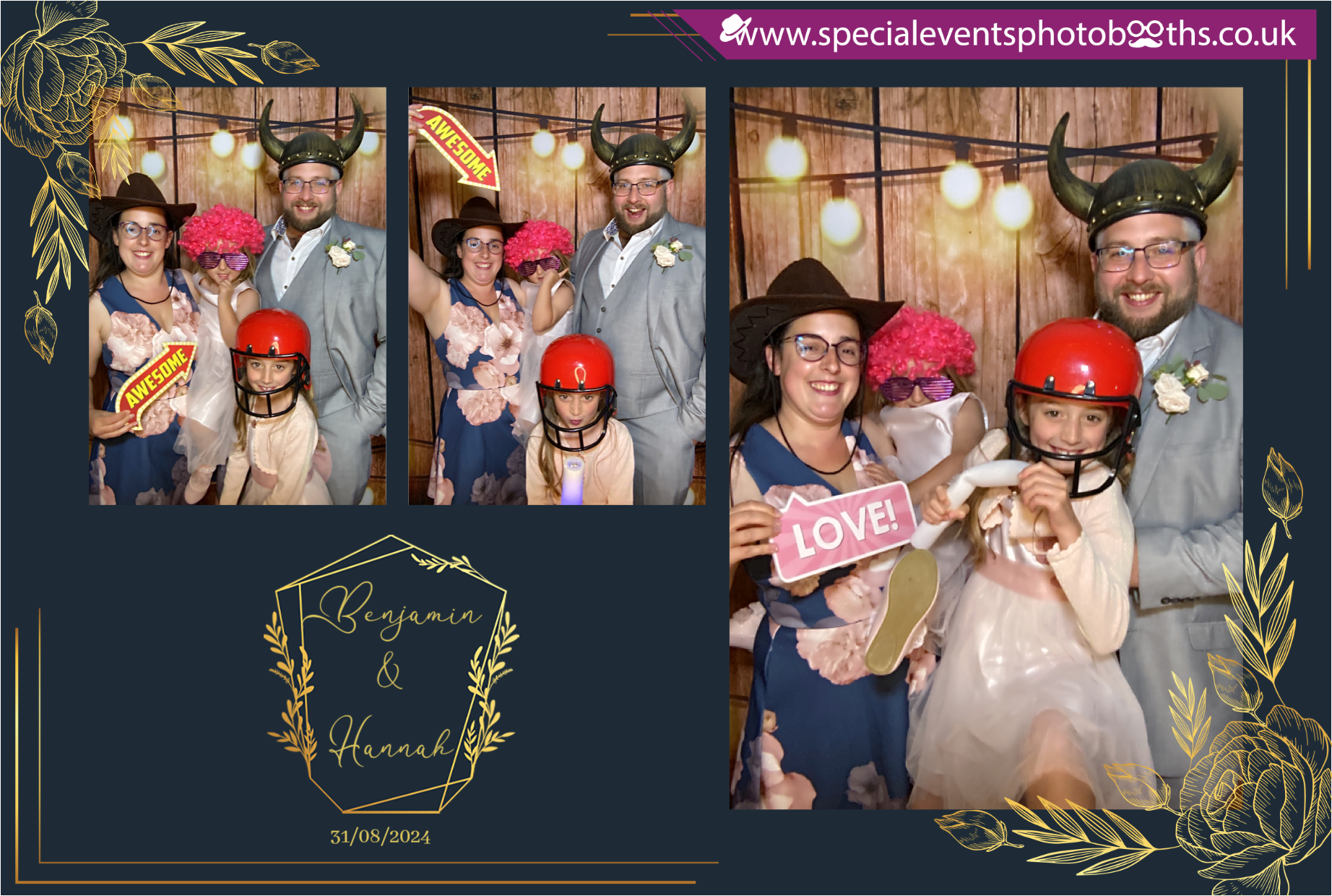 Hannah & Ben's Wedding | View more photos from the event at my.specialeventsphotobooths.co.uk/u/SpecialEventsPhotoBooths/Hannah-Bens-Wedding