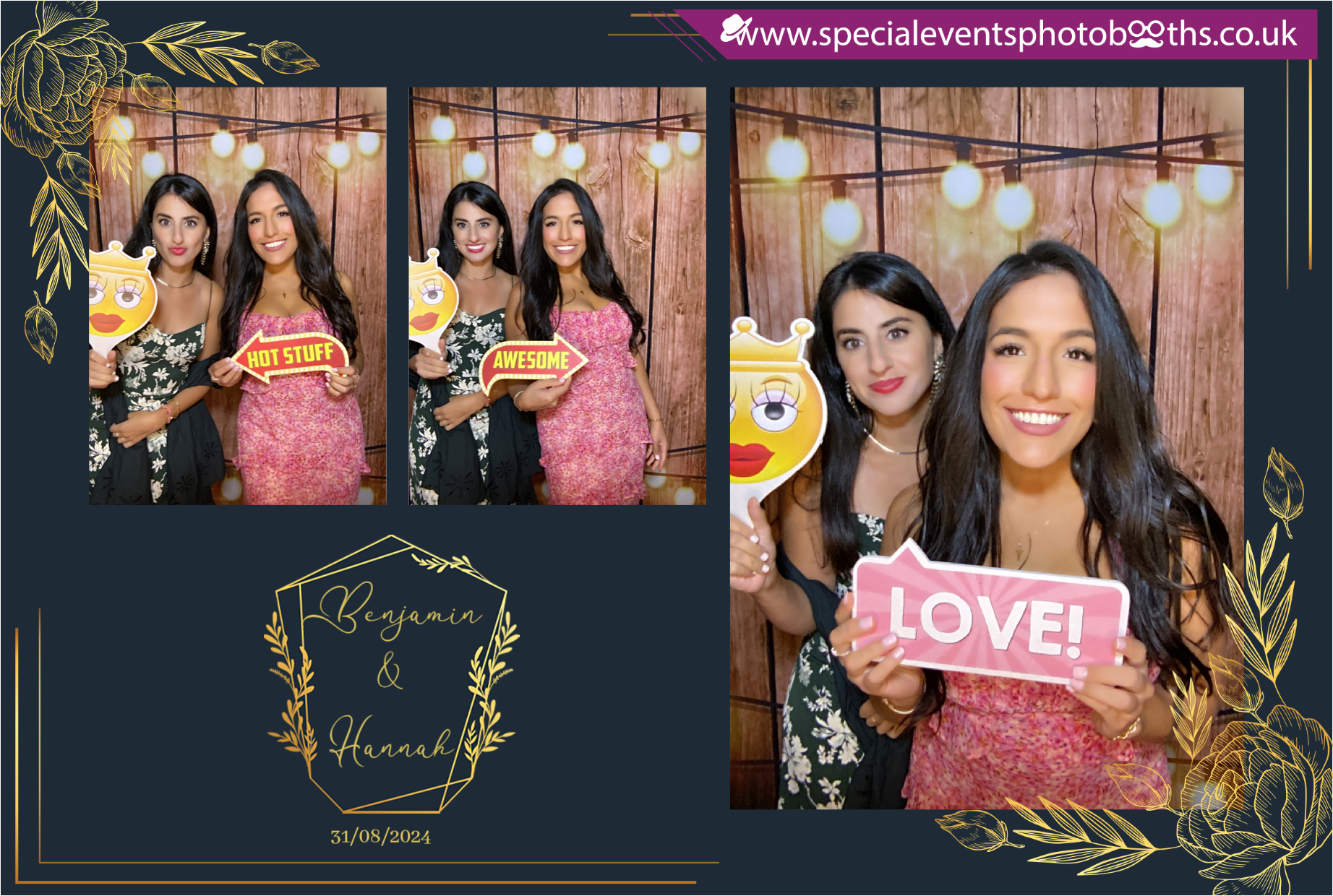 Hannah & Ben's Wedding | View more photos from the event at my.specialeventsphotobooths.co.uk/u/SpecialEventsPhotoBooths/Hannah-Bens-Wedding
