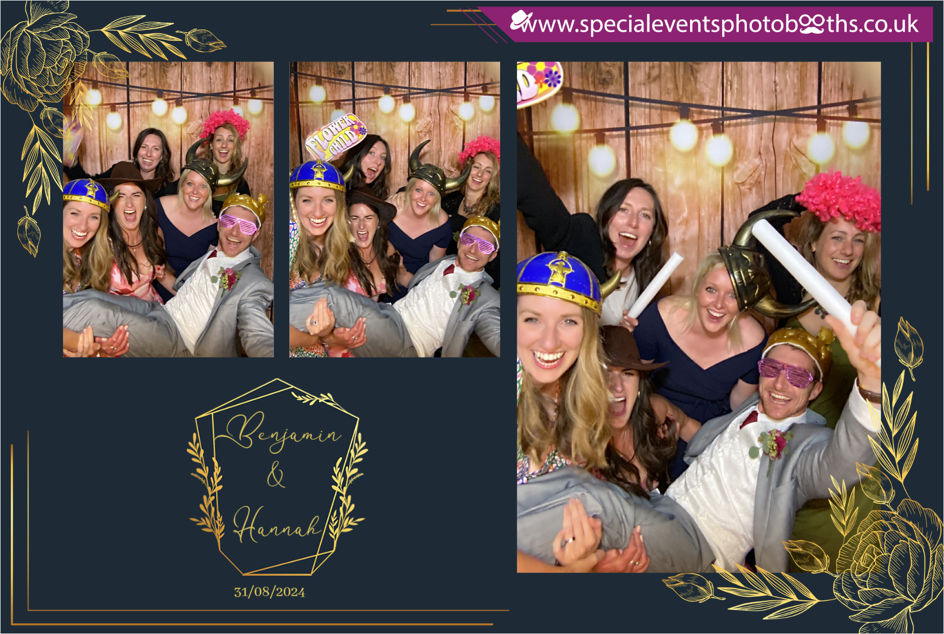 Hannah & Ben's Wedding | View more photos from the event at my.specialeventsphotobooths.co.uk/u/SpecialEventsPhotoBooths/Hannah-Bens-Wedding