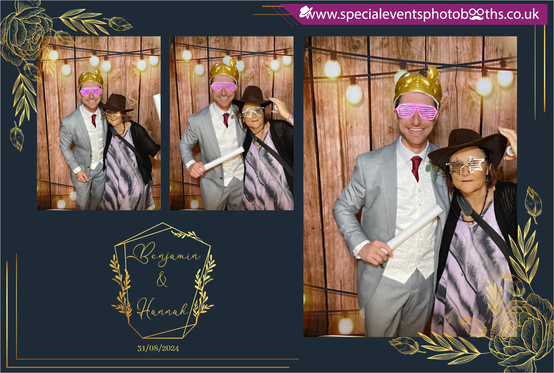 Hannah & Ben's Wedding | View more photos from the event at my.specialeventsphotobooths.co.uk/u/SpecialEventsPhotoBooths/Hannah-Bens-Wedding