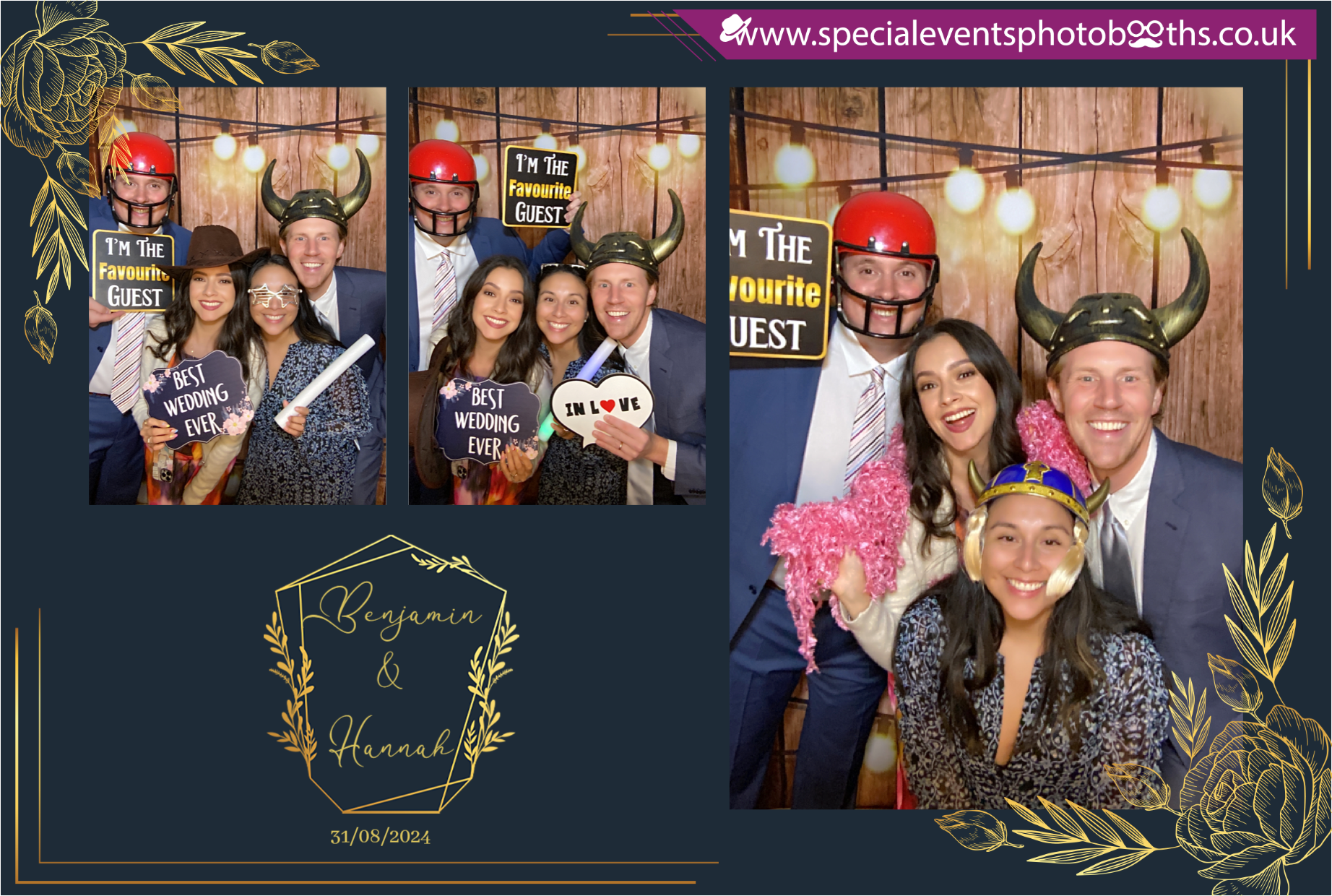 Hannah & Ben's Wedding | View more photos from the event at my.specialeventsphotobooths.co.uk/u/SpecialEventsPhotoBooths/Hannah-Bens-Wedding