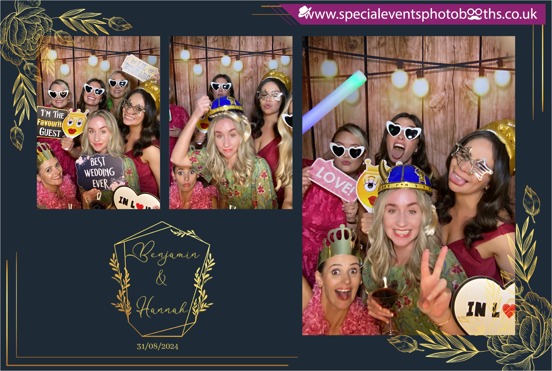 Hannah & Ben's Wedding | View more photos from the event at my.specialeventsphotobooths.co.uk/u/SpecialEventsPhotoBooths/Hannah-Bens-Wedding