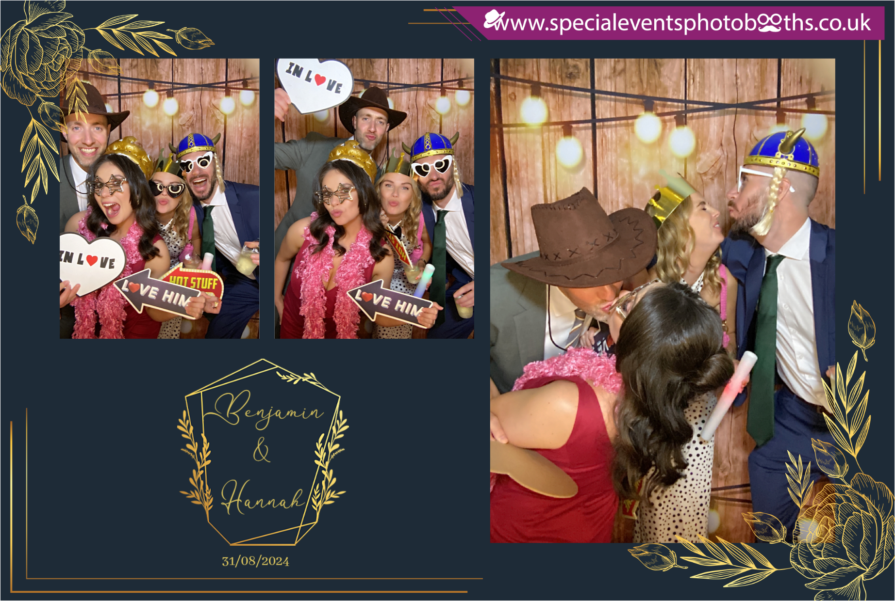 Hannah & Ben's Wedding | View more photos from the event at my.specialeventsphotobooths.co.uk/u/SpecialEventsPhotoBooths/Hannah-Bens-Wedding