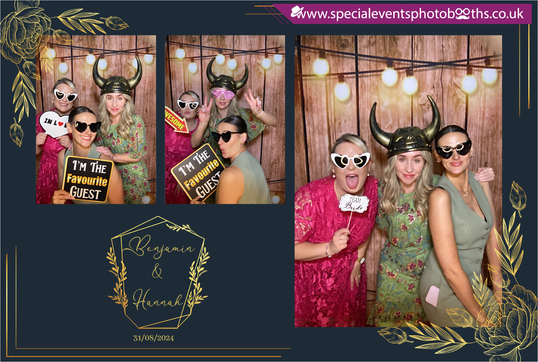 Hannah & Ben's Wedding | View more photos from the event at my.specialeventsphotobooths.co.uk/u/SpecialEventsPhotoBooths/Hannah-Bens-Wedding