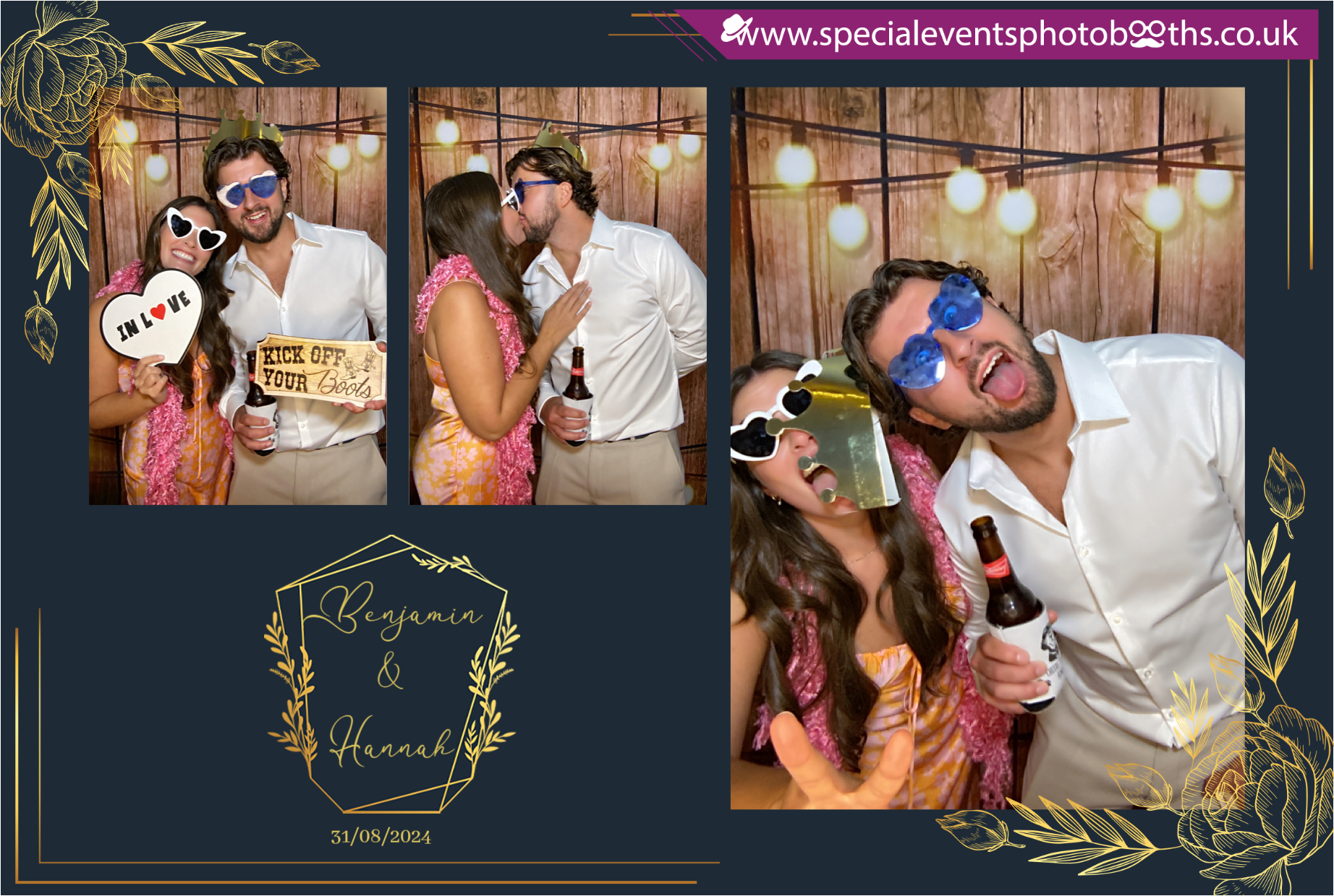 Hannah & Ben's Wedding | View more photos from the event at my.specialeventsphotobooths.co.uk/u/SpecialEventsPhotoBooths/Hannah-Bens-Wedding