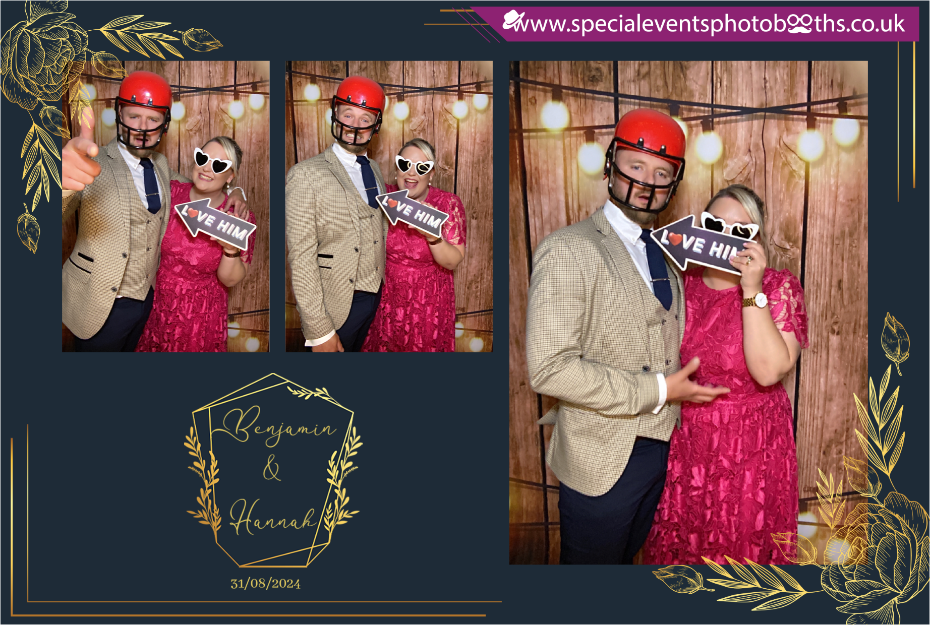 Hannah & Ben's Wedding | View more photos from the event at my.specialeventsphotobooths.co.uk/u/SpecialEventsPhotoBooths/Hannah-Bens-Wedding
