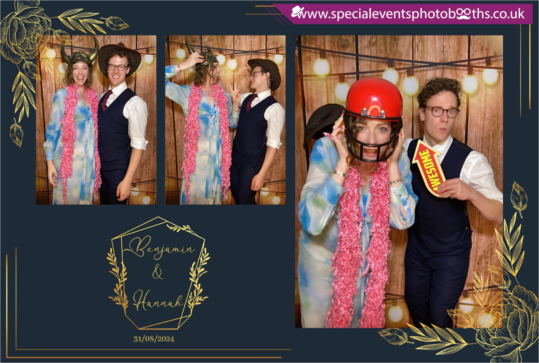 Hannah & Ben's Wedding | View more photos from the event at my.specialeventsphotobooths.co.uk/u/SpecialEventsPhotoBooths/Hannah-Bens-Wedding