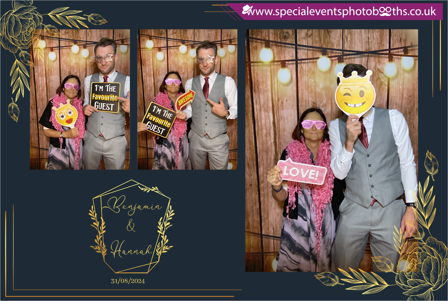 Hannah & Ben's Wedding | View more photos from the event at my.specialeventsphotobooths.co.uk/u/SpecialEventsPhotoBooths/Hannah-Bens-Wedding