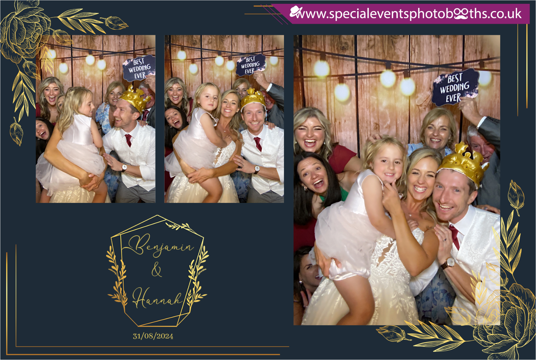 Hannah & Ben's Wedding | View more photos from the event at my.specialeventsphotobooths.co.uk/u/SpecialEventsPhotoBooths/Hannah-Bens-Wedding